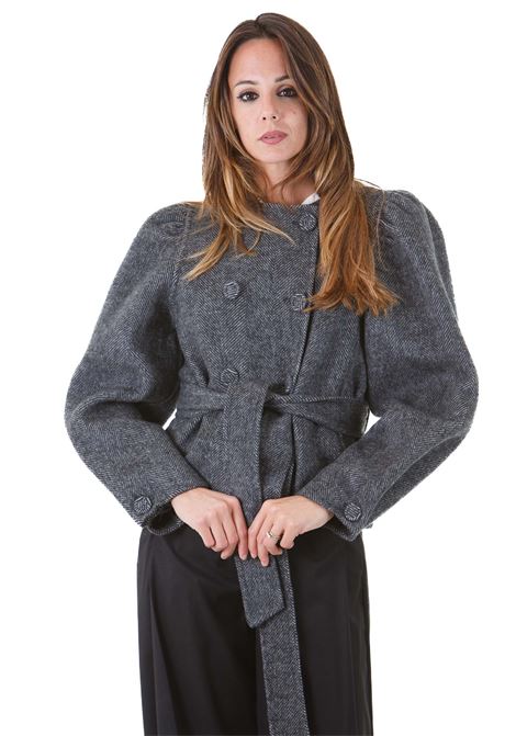 Libellula, cappotto corto spigato con cintura ATTIC AND BARN | Cappotti | LIBELLULA-ATCO006-AT020990